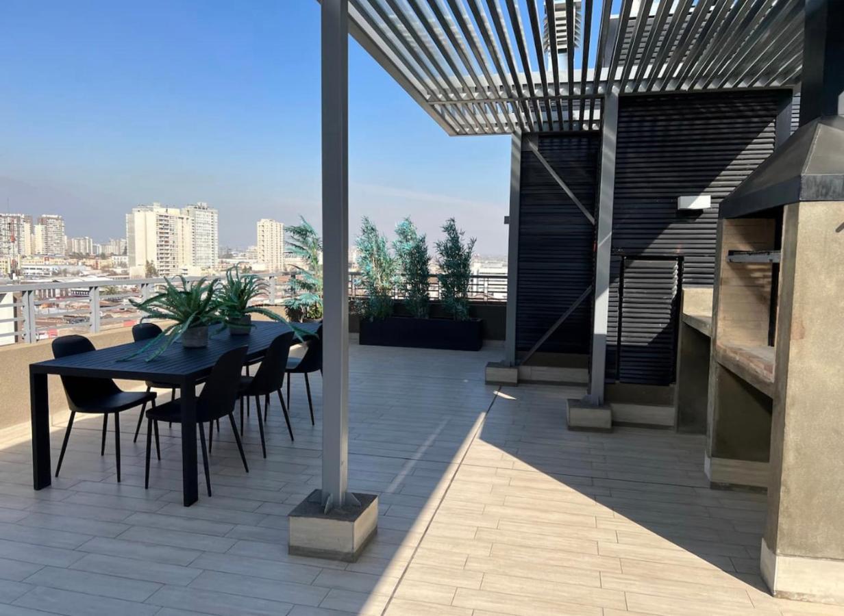 Apartamento En Santiago Centro Cerca De Movistar Arena, Caupolican Luaran gambar