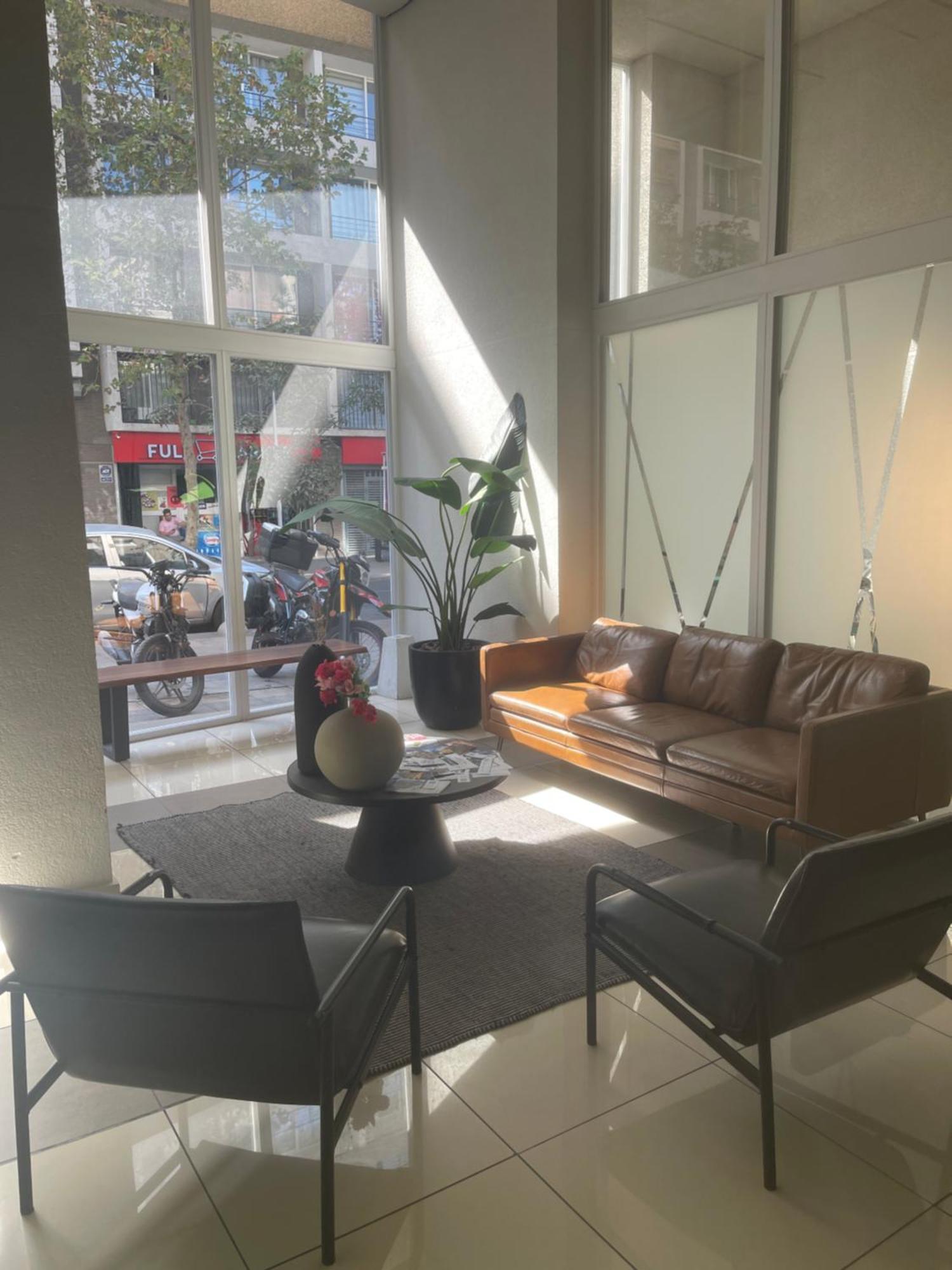 Apartamento En Santiago Centro Cerca De Movistar Arena, Caupolican Luaran gambar