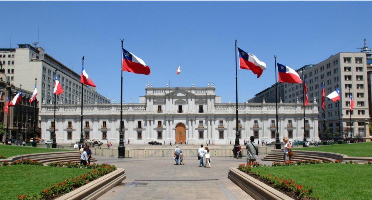 Apartamento En Santiago Centro Cerca De Movistar Arena, Caupolican Luaran gambar