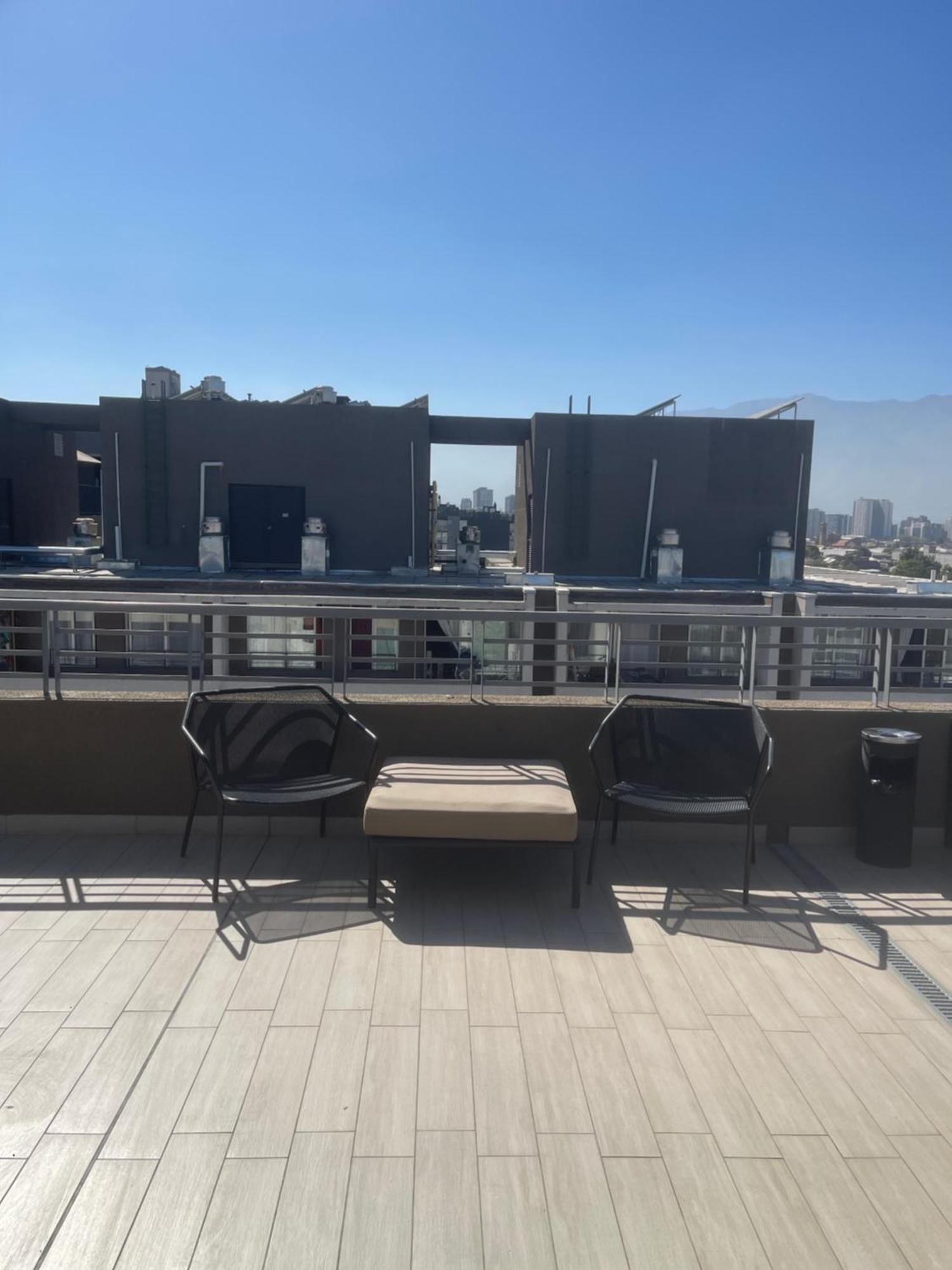 Apartamento En Santiago Centro Cerca De Movistar Arena, Caupolican Luaran gambar